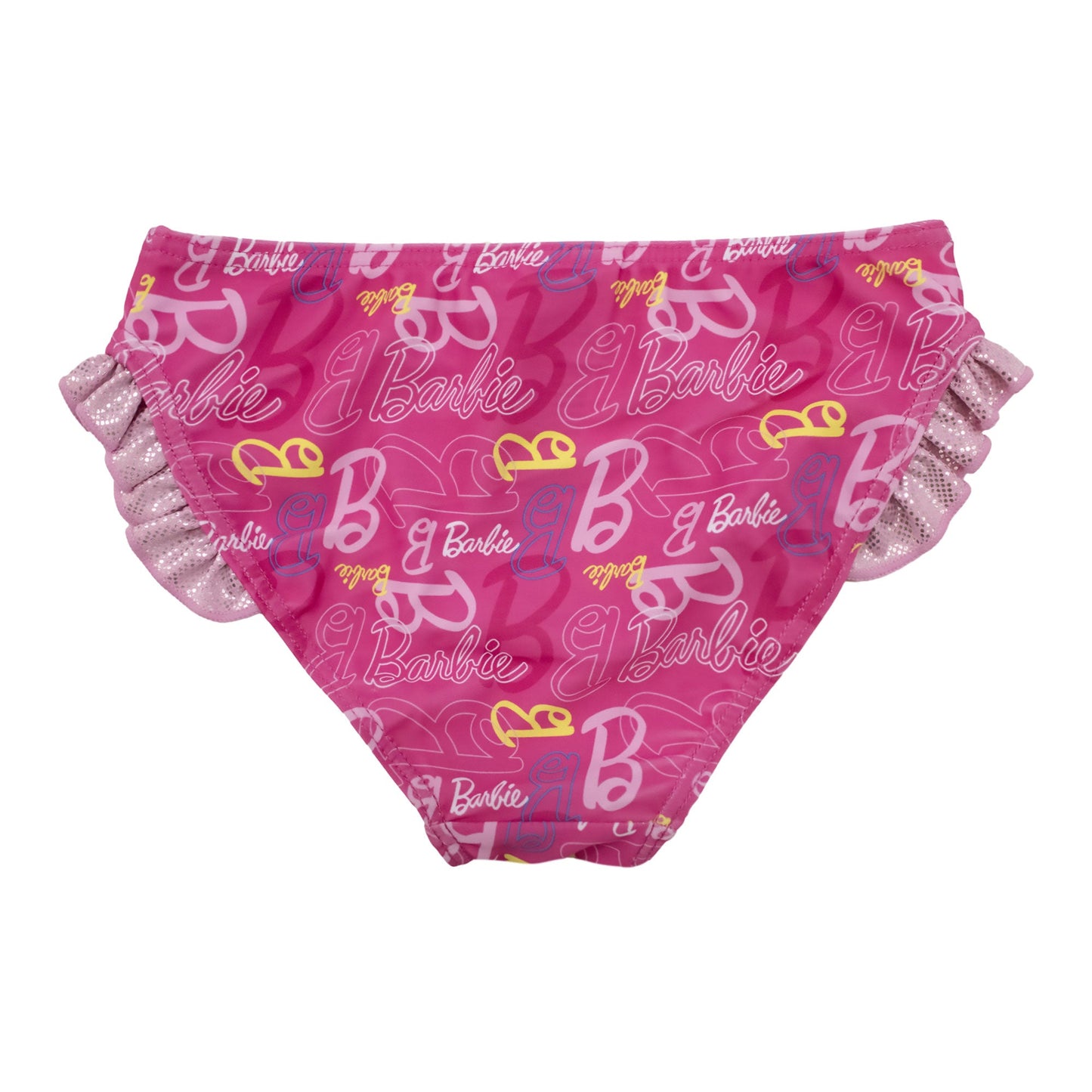 Costume da bagno Mattel Barbie slip mare bambina con volant 6774