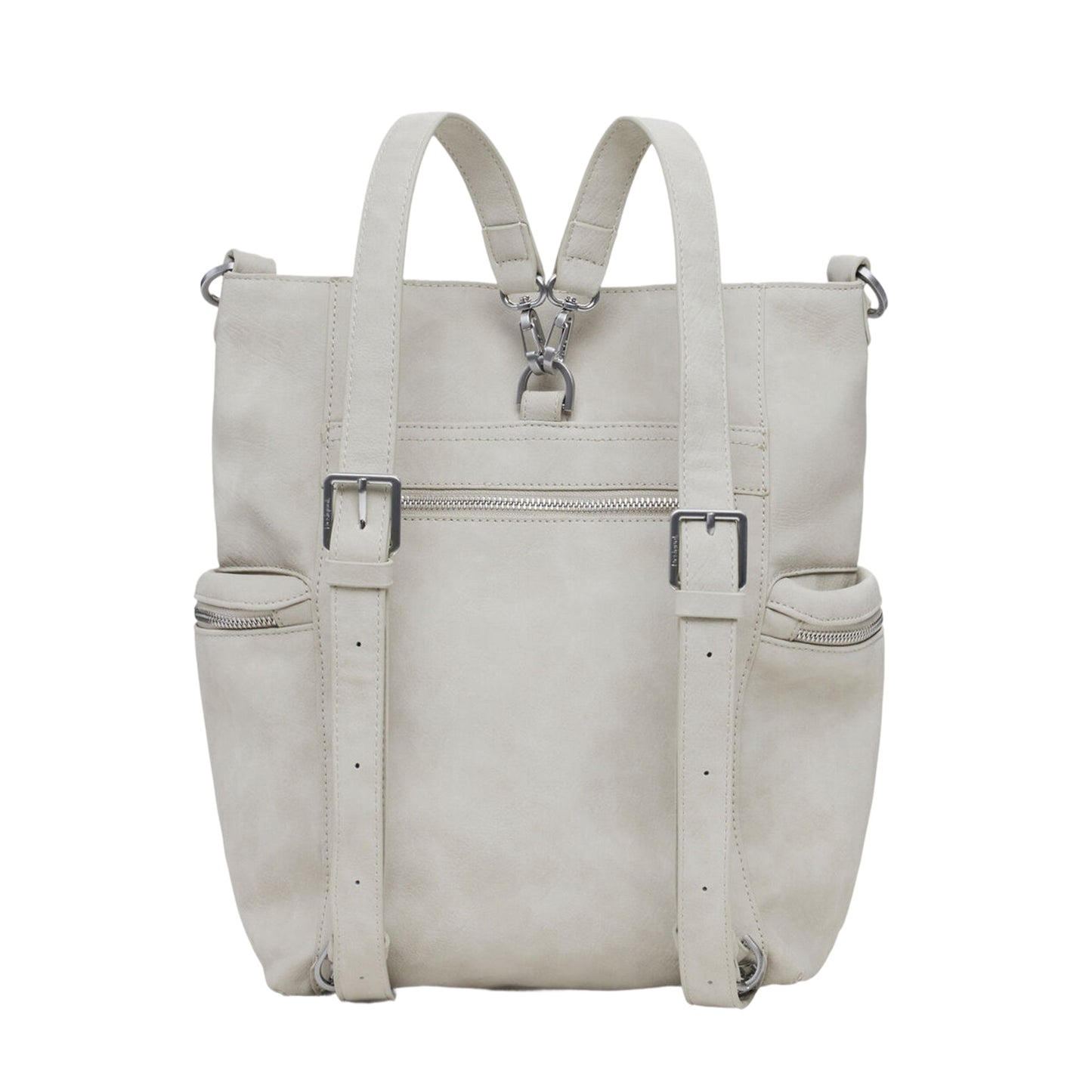 DESIGUAL Zaino Donna Beige Half Logo Africa con Stampa