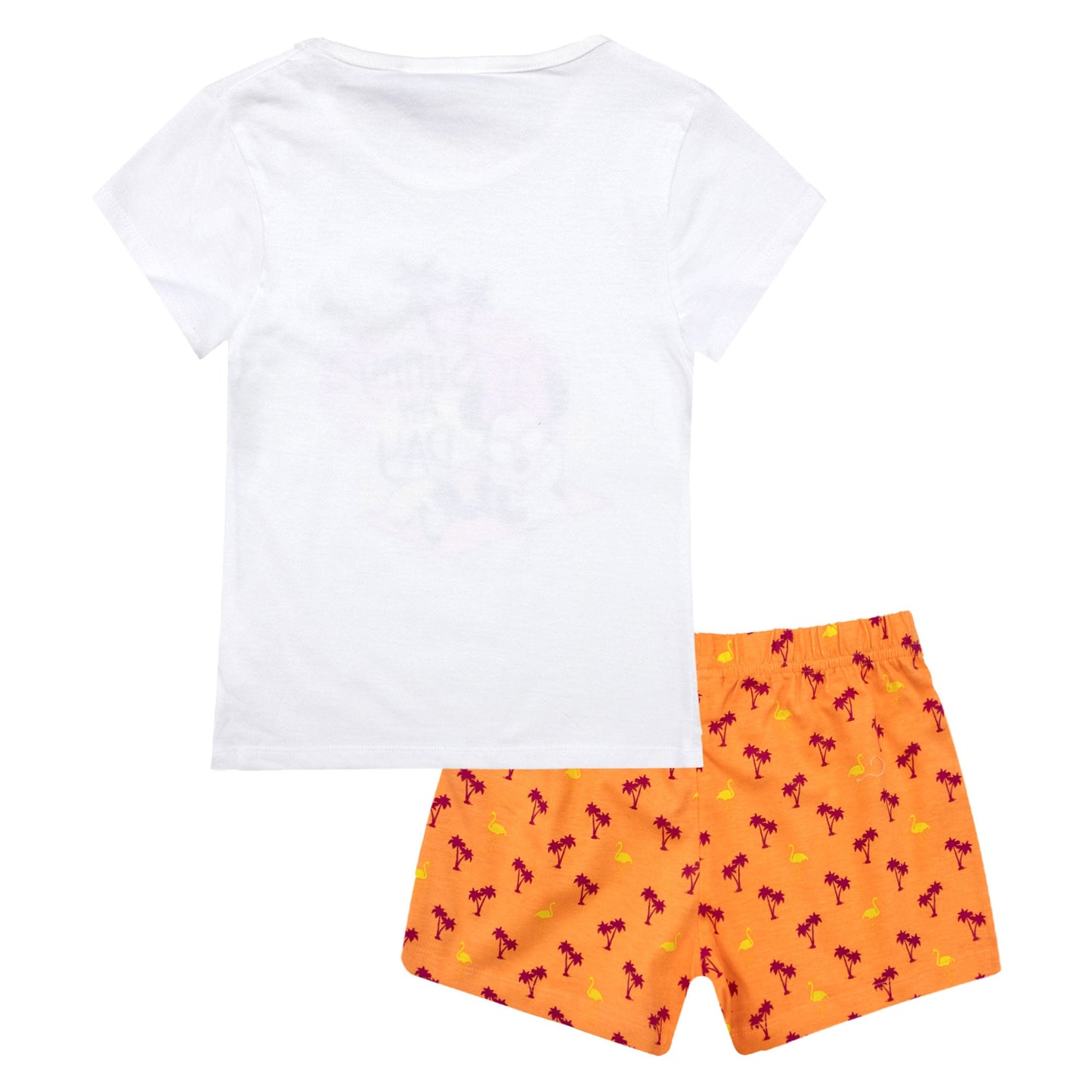 Pigiama bambina Disney Minnie Mouse corto pantaloncino in cotone stampato 6791