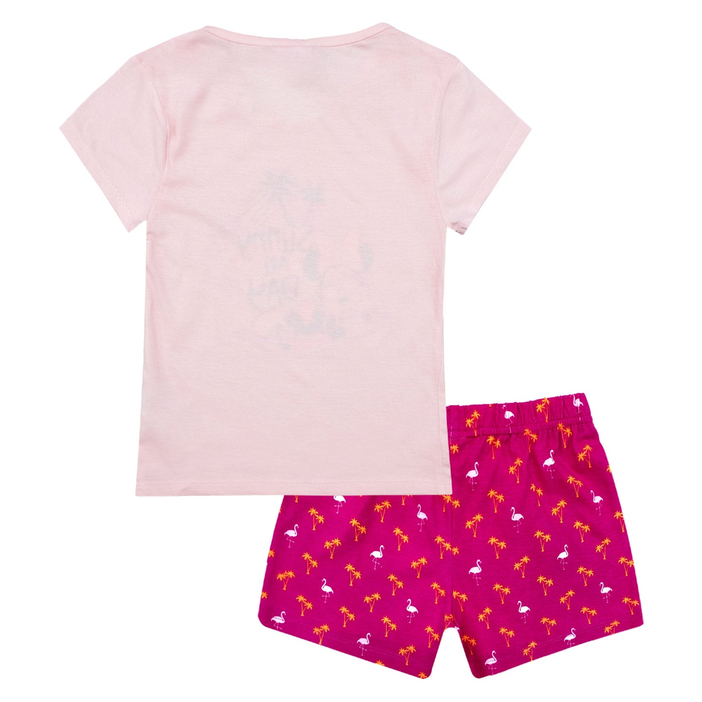 Pigiama bambina Disney Minnie Mouse corto pantaloncino in cotone stampato 6791