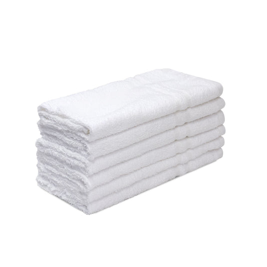 Asciugamani bagno Set 6pz Ospiti Hotel spugna Hotellerie in cotone 40x57cm 6847