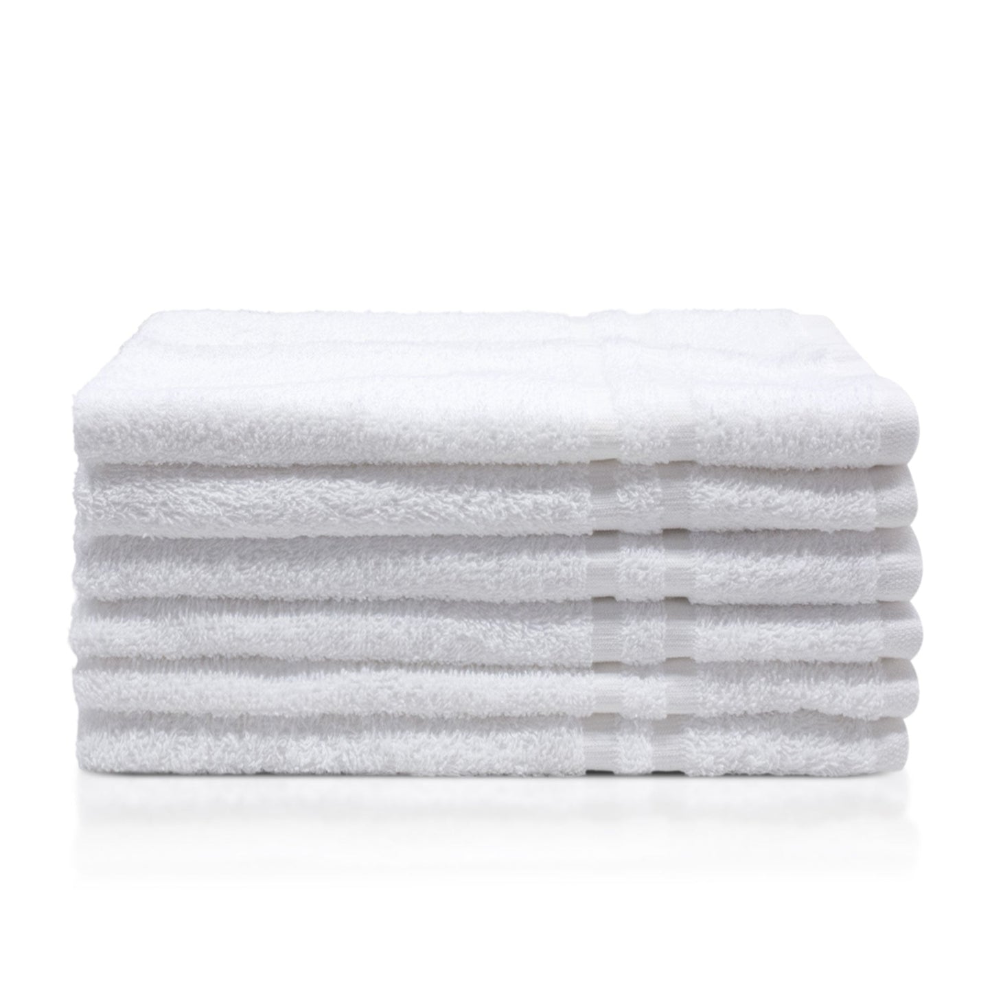 Asciugamani bagno Set 6pz Ospiti Hotel spugna Hotellerie in cotone 40x57cm 6847