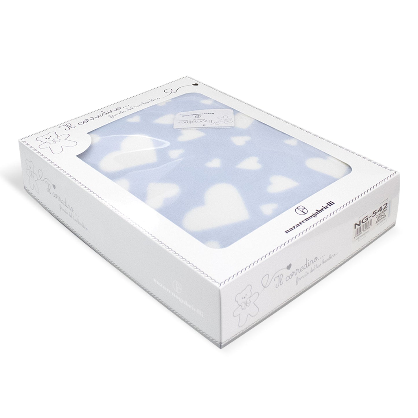 Copertina Neonato Culla Lettino coperta in pile stampata 100x140cm bambini 6584