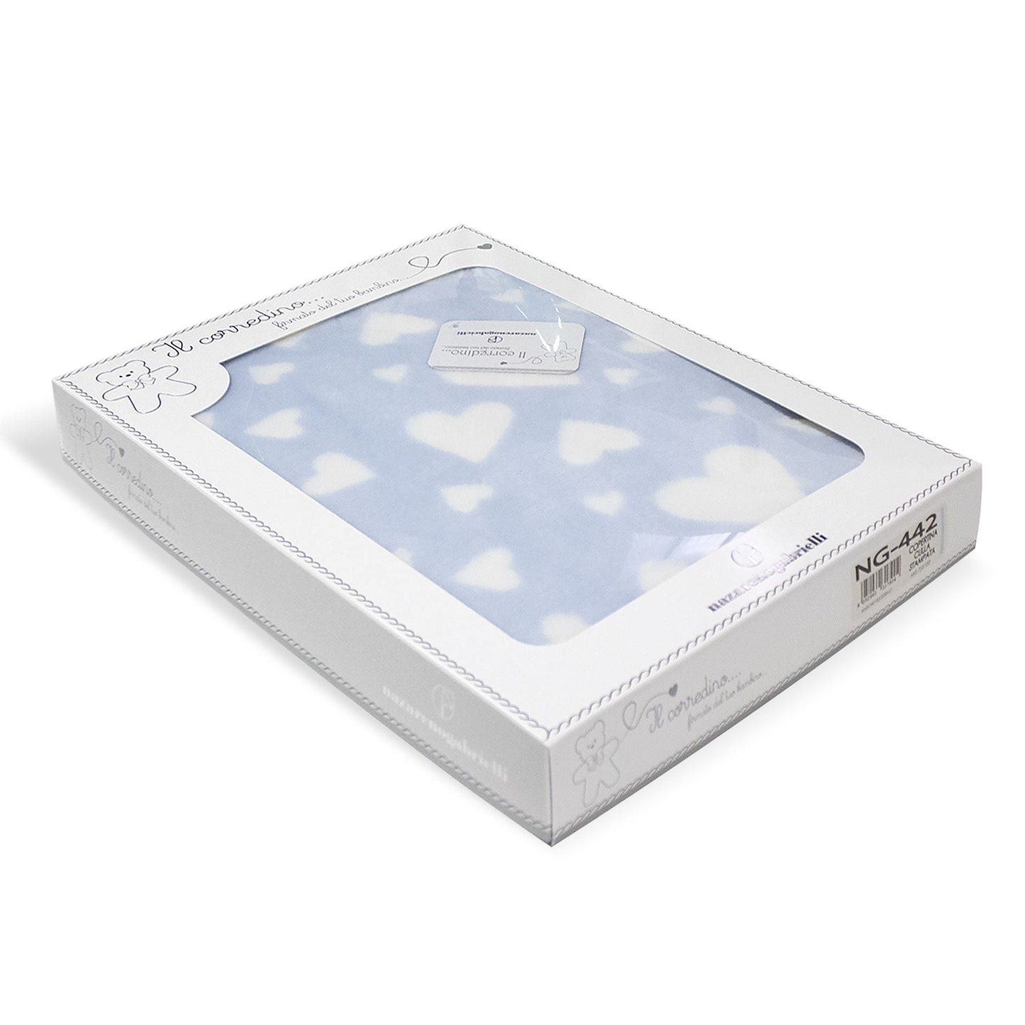 Copertina Neonato Culla Carrozzina coperta pile stampata 75x100cm bambini 6855