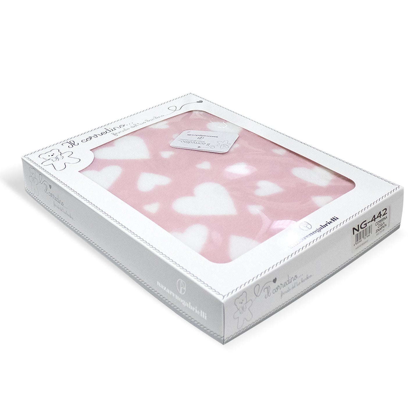 Copertina Neonato Culla Carrozzina coperta pile stampata 75x100cm bambini 6855