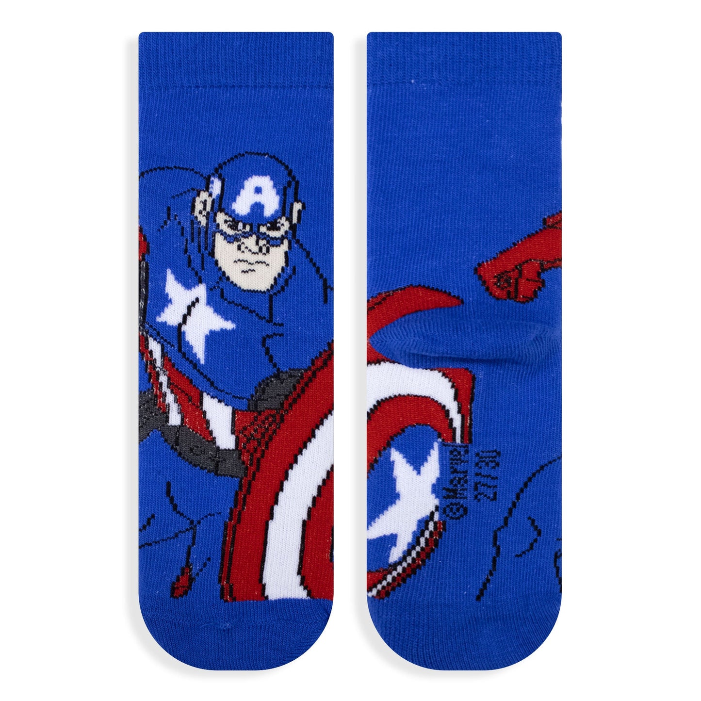 Calzini per bambino Avengers set 3 paia in caldo cotone 6880