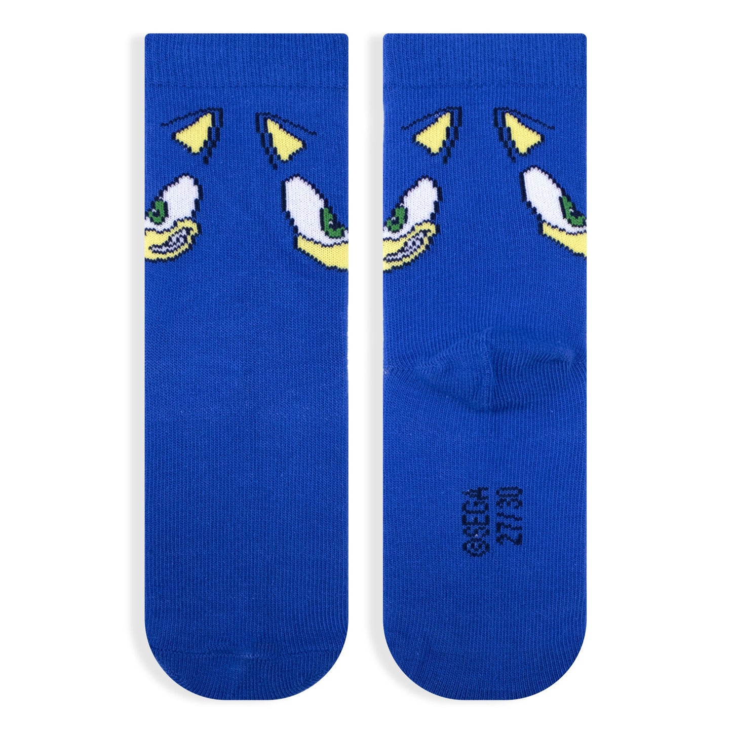 Calzini per bambino Sonic The Hedgehog set 3 paia in caldo cotone 6882