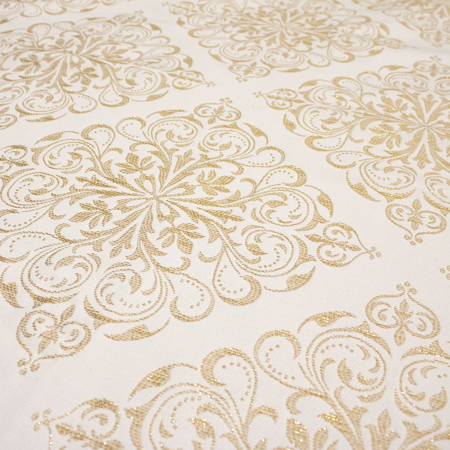 Tovaglia Natalizia glitter lurex Crystal 18 posti Decoro di Natale 6906