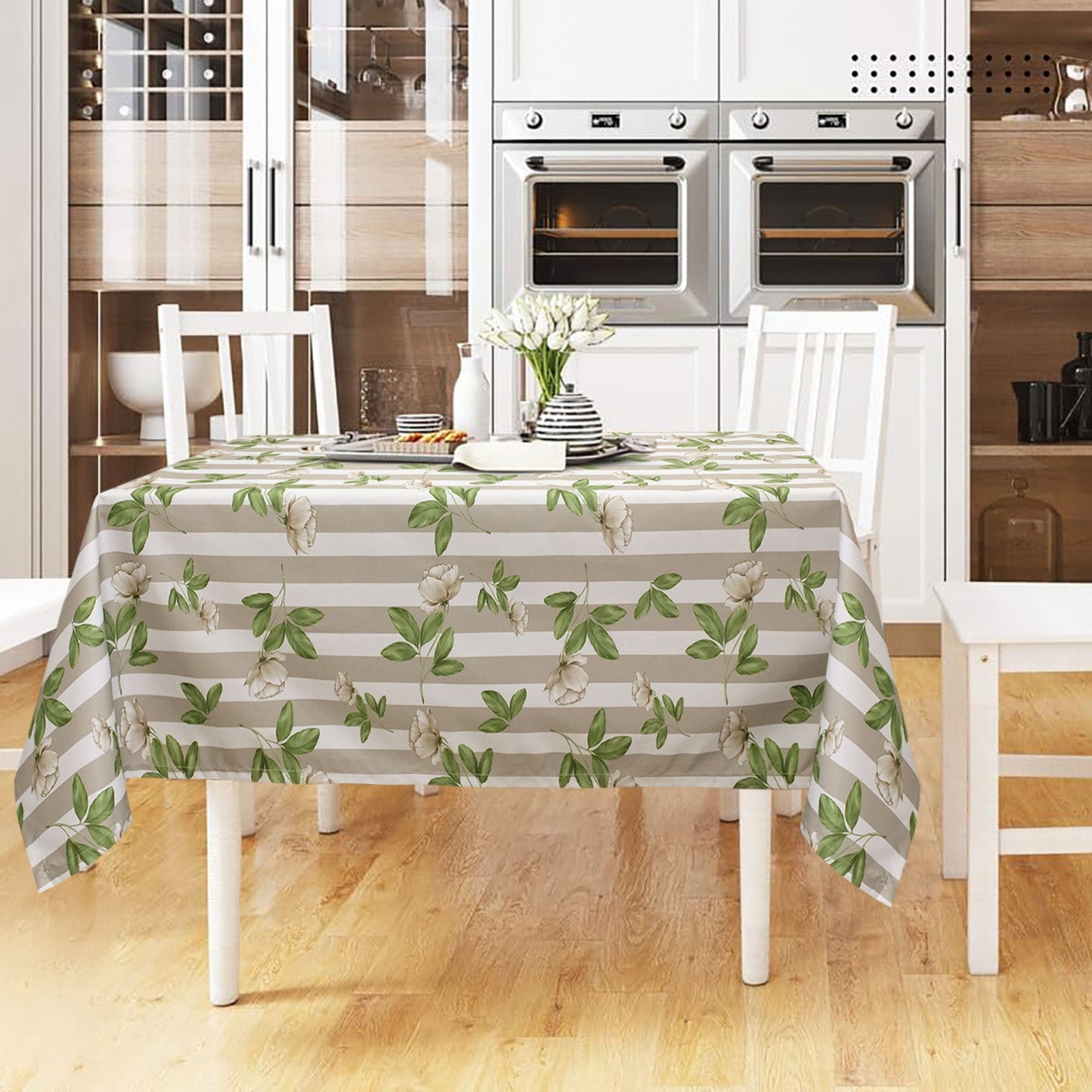 Tovaglia antimacchia copritavolo impermeabile stampa floreale varie misure 6936