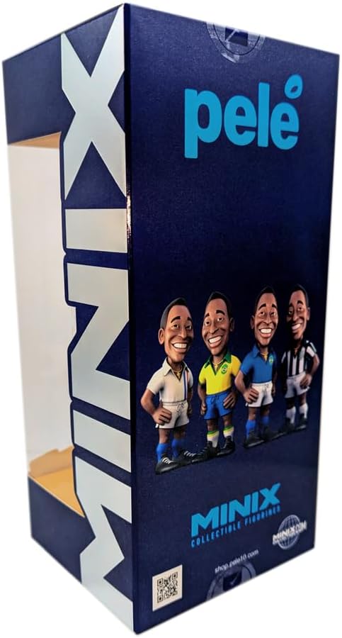 Minix Pele' (Brazil Kit 2) Football Legends (110C) Figure Statuetta Statua 12Cm