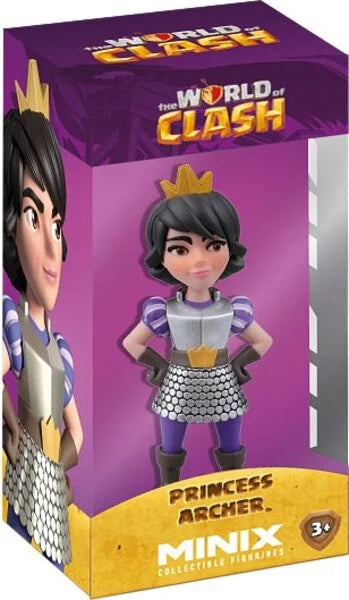 Minix - Princess Archer Clash Royale Vinyl Figure Statuetta Collezione 12Cm