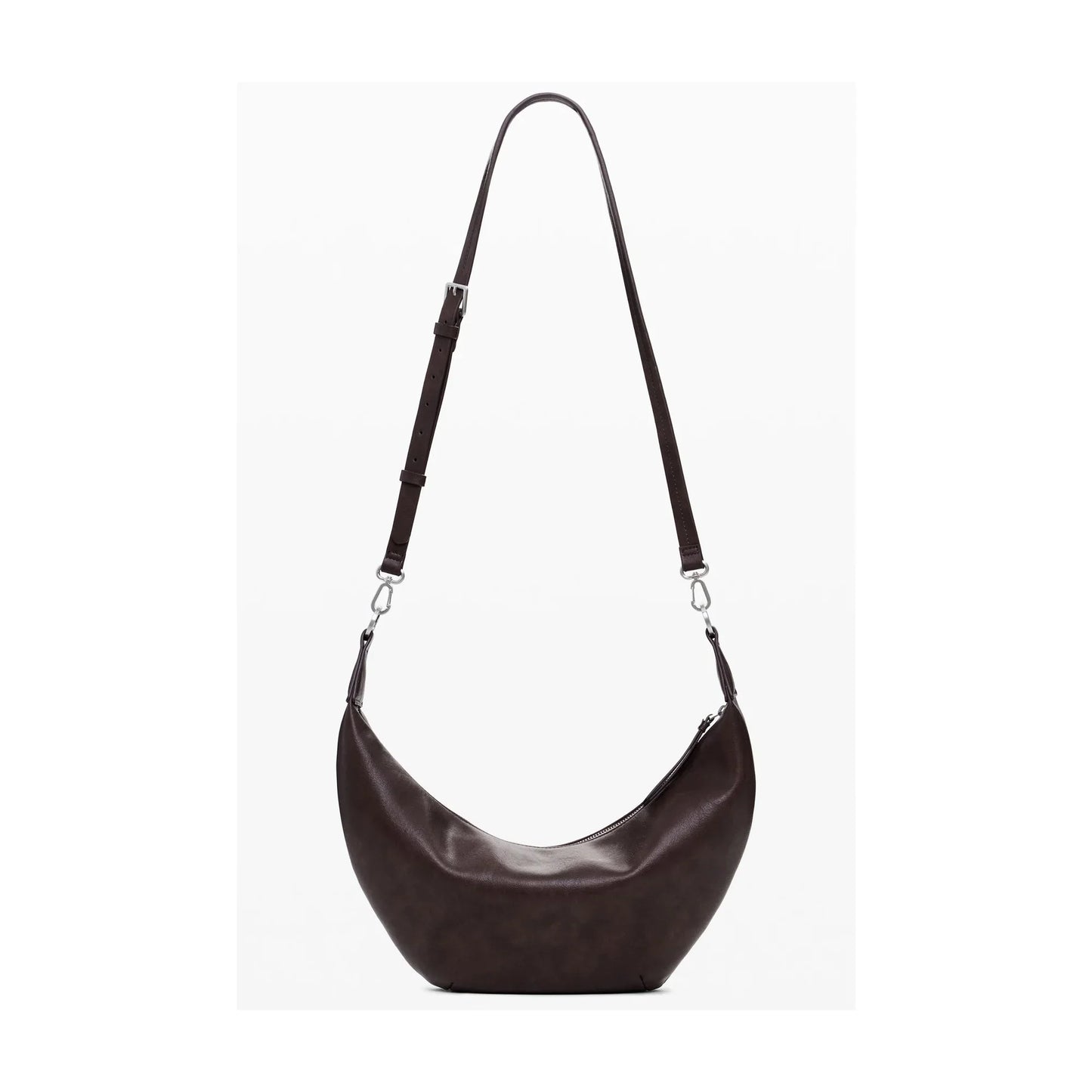 DESIGUAL Borsa Donna Marrone a Spalla Half Logo Zante