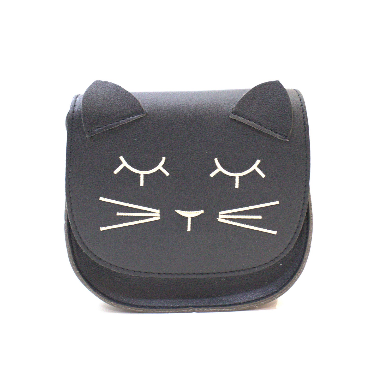Borsa a tracolla per bambini con gatto nero Mina