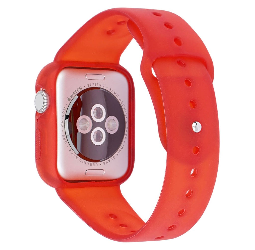 Cinturini + copri cassa FLEXY per Apple Watch IWatch