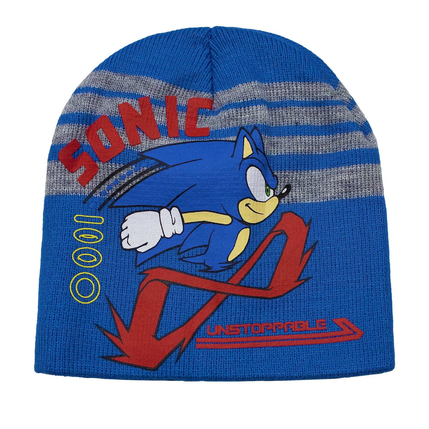 Cappello Sonic The Hedgehog per bambino cappellino invernale Videogame 7009