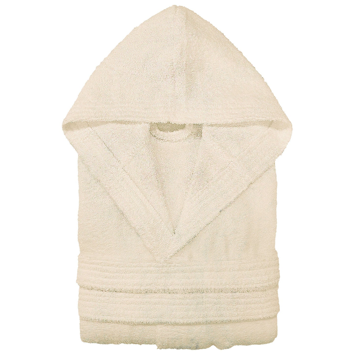 Accappatoio in spugna di cotone con cappuccio unisex uomo donna adulto 7042