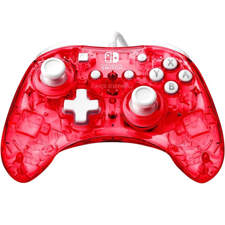 Pdp Mini Controller Nintendo Switch Wired Joystick Con Cavo Rock Candy St.Cherry