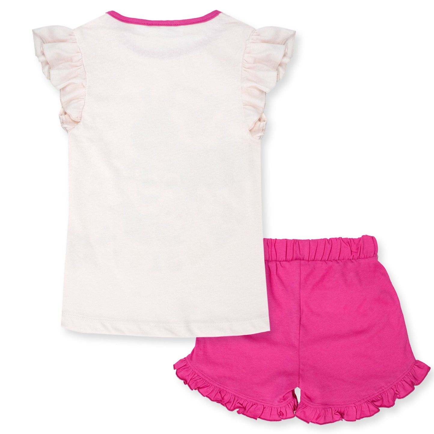 Pigiama Bambina Disney Paw Patrol in Cotone Leggero corto con volant 7084