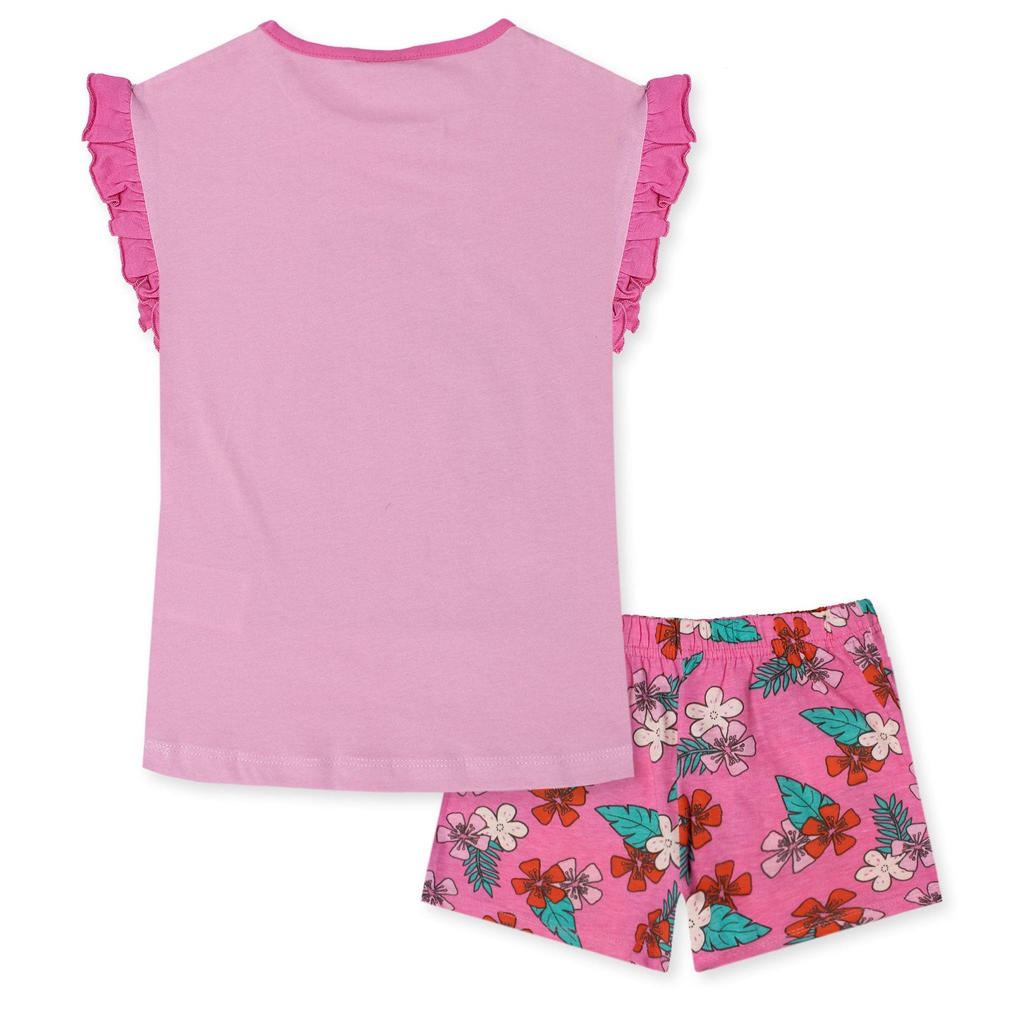 Pigiama Bambina Disney Vaiana Principessa Oceania in Cotone Leggero corto 7085