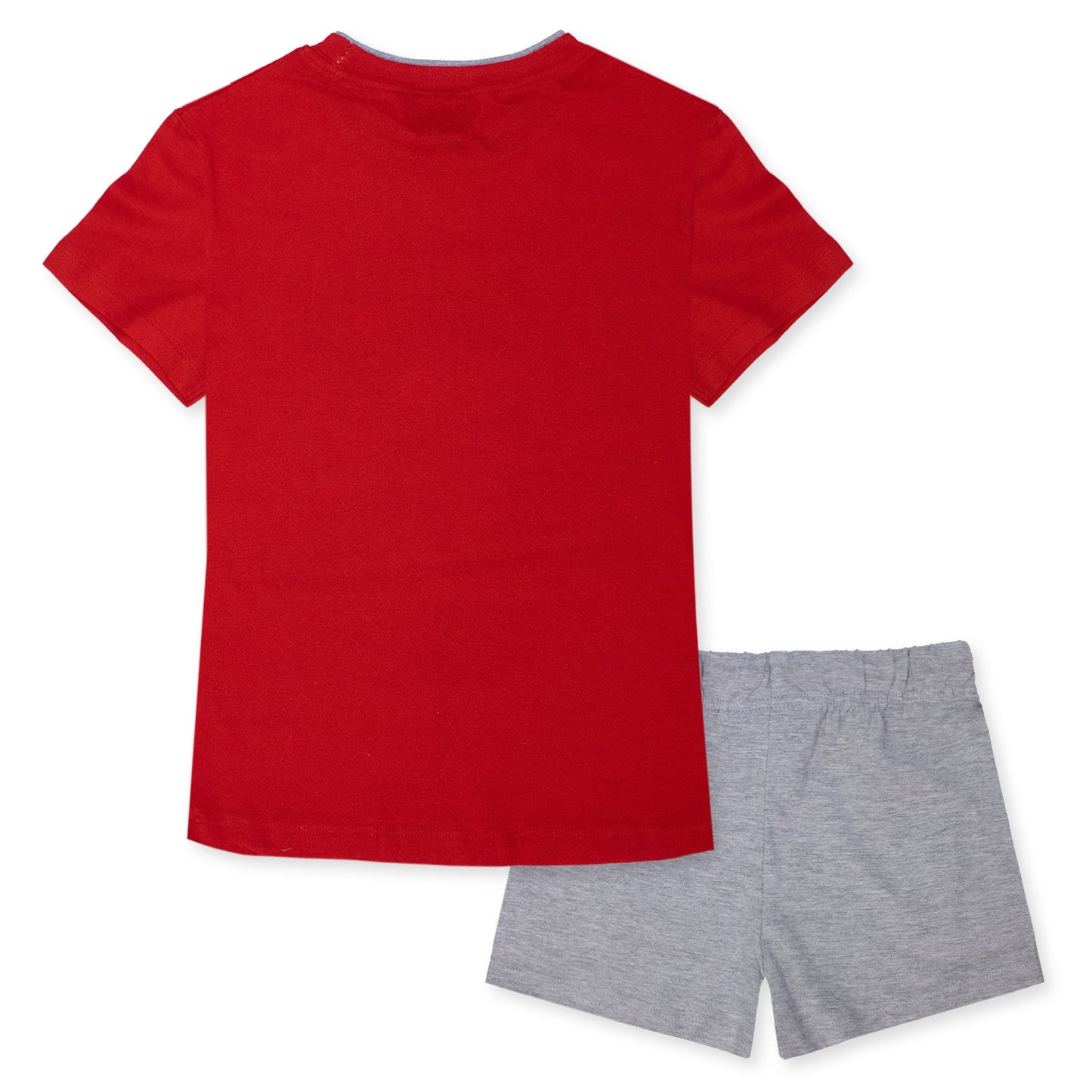 Completo bambino Disney Cars t-shirt e pantalone corto estivo in cotone 7087