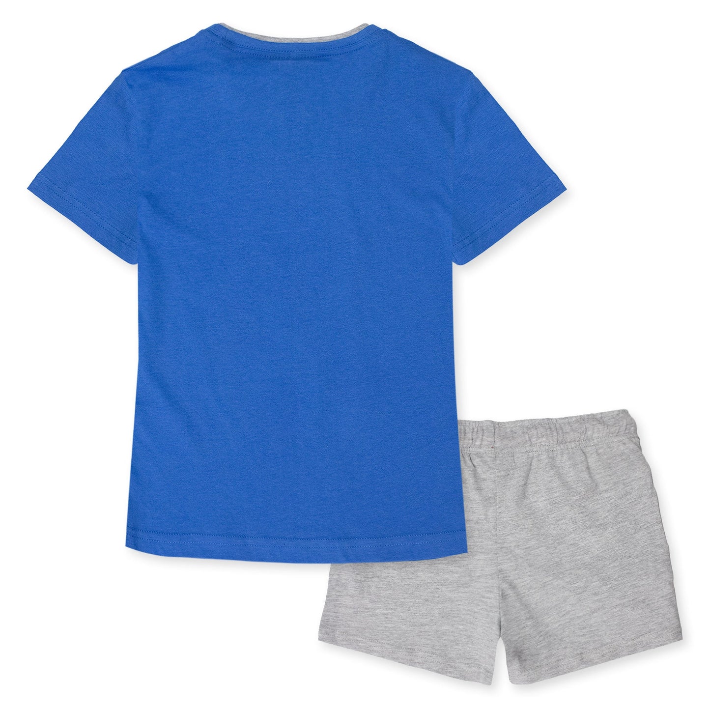 Completo bambino Sega Sonic The Hedgehog t-shirt e pantaloncino estivo cotone 7088