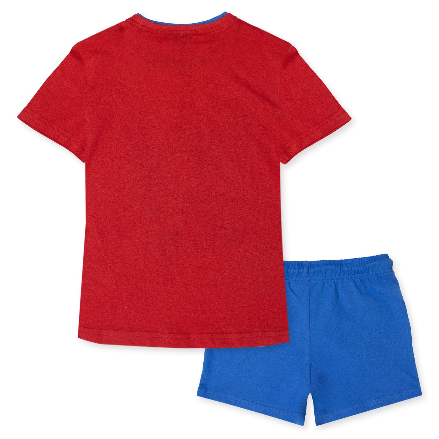 Completo bambino Sega Sonic The Hedgehog t-shirt e pantaloncino estivo cotone 7088