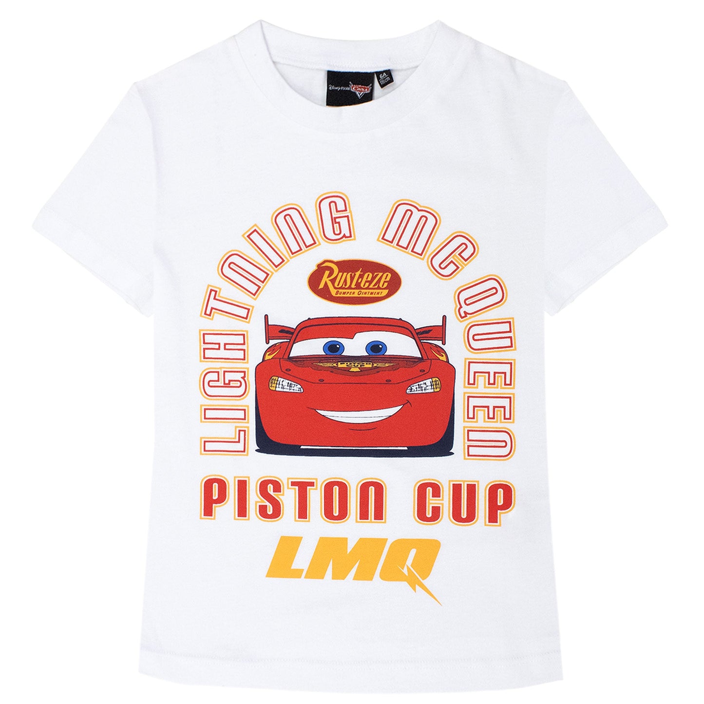 T-shirt Disney Cars maglia bambino mezze maniche in cotone 7090
