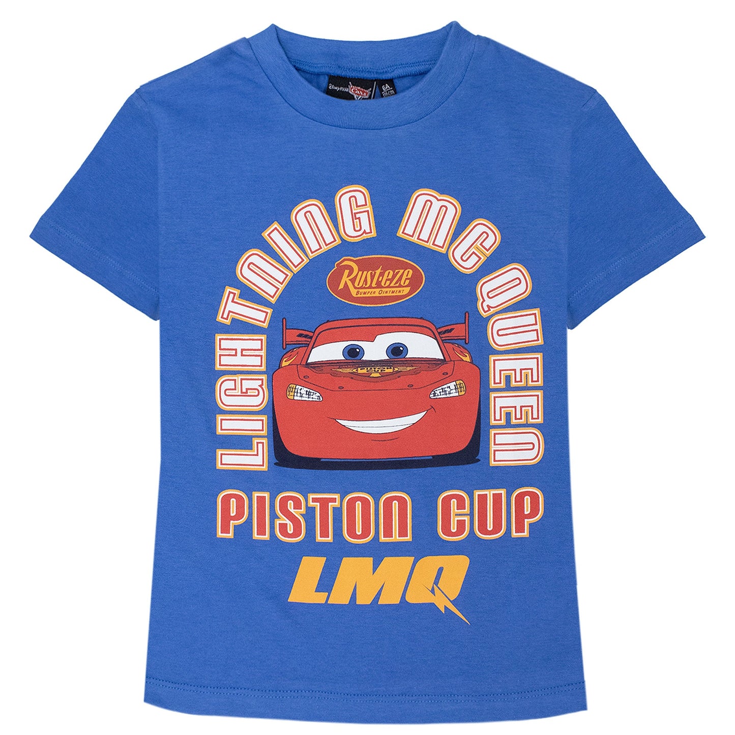 T-shirt Disney Cars maglia bambino mezze maniche in cotone 7090