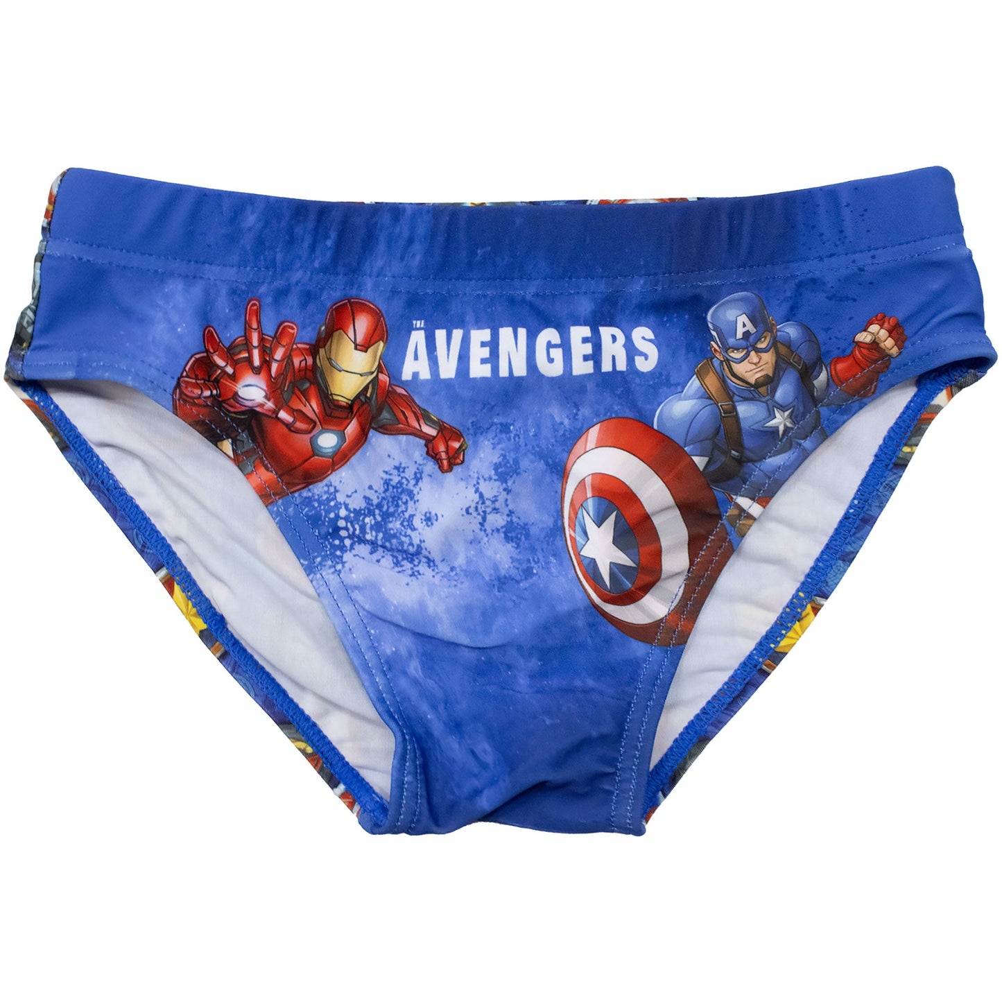 Costume da bagno Marvel Avengers per bambino mutandina slip mare bimbo 7097