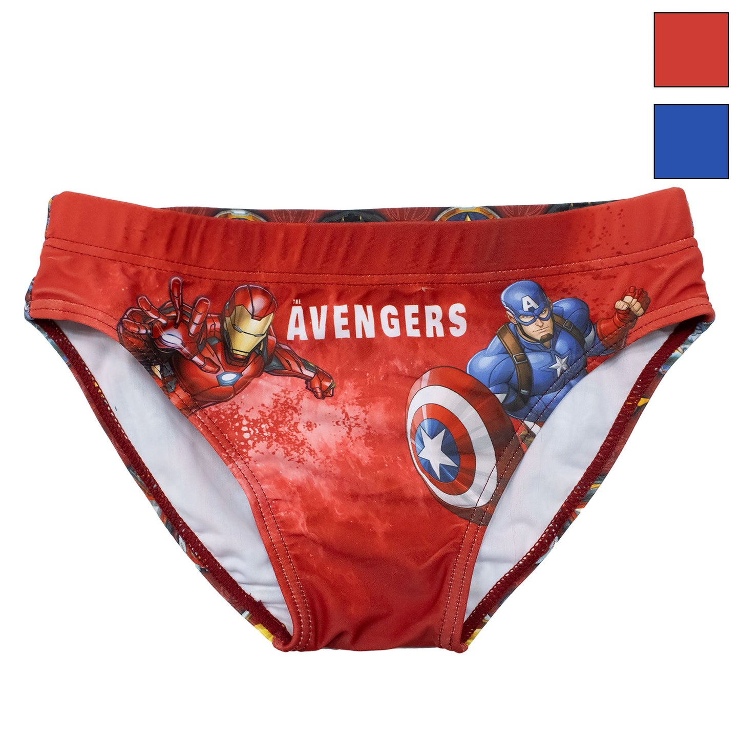 Costume da bagno Marvel Avengers per bambino mutandina slip mare bimbo 7097