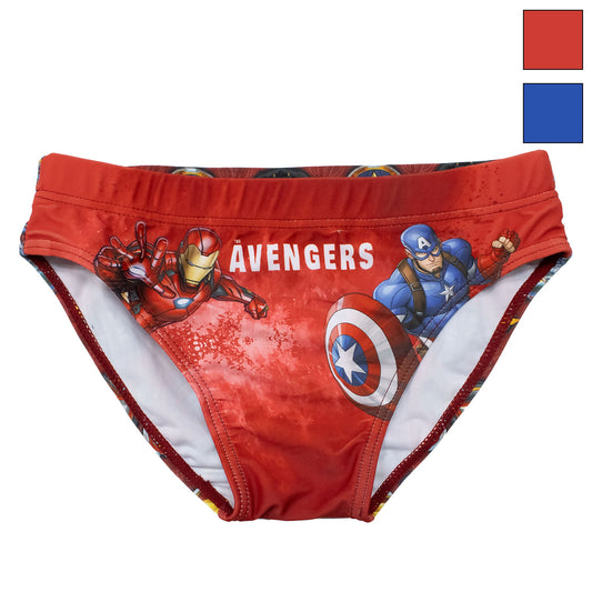 Costume da bagno Marvel Avengers per bambino mutandina slip mare bimbo 7097