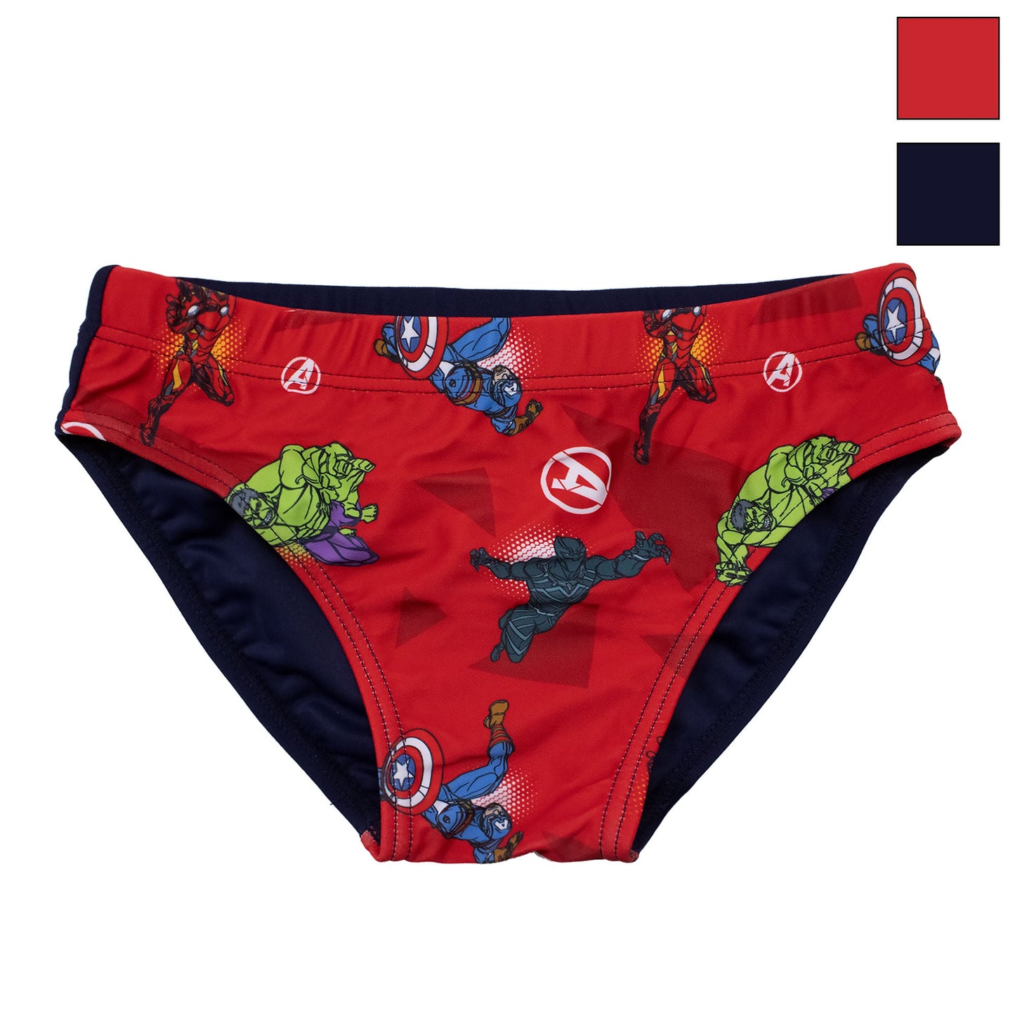 Costume da bagno Marvel Avengers per bambino mutandina slip mare bimbo 7098