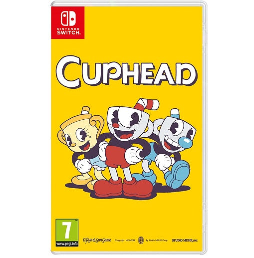 Cuphead Physical Edition Nintendo Switch Video Game EU New Sealed