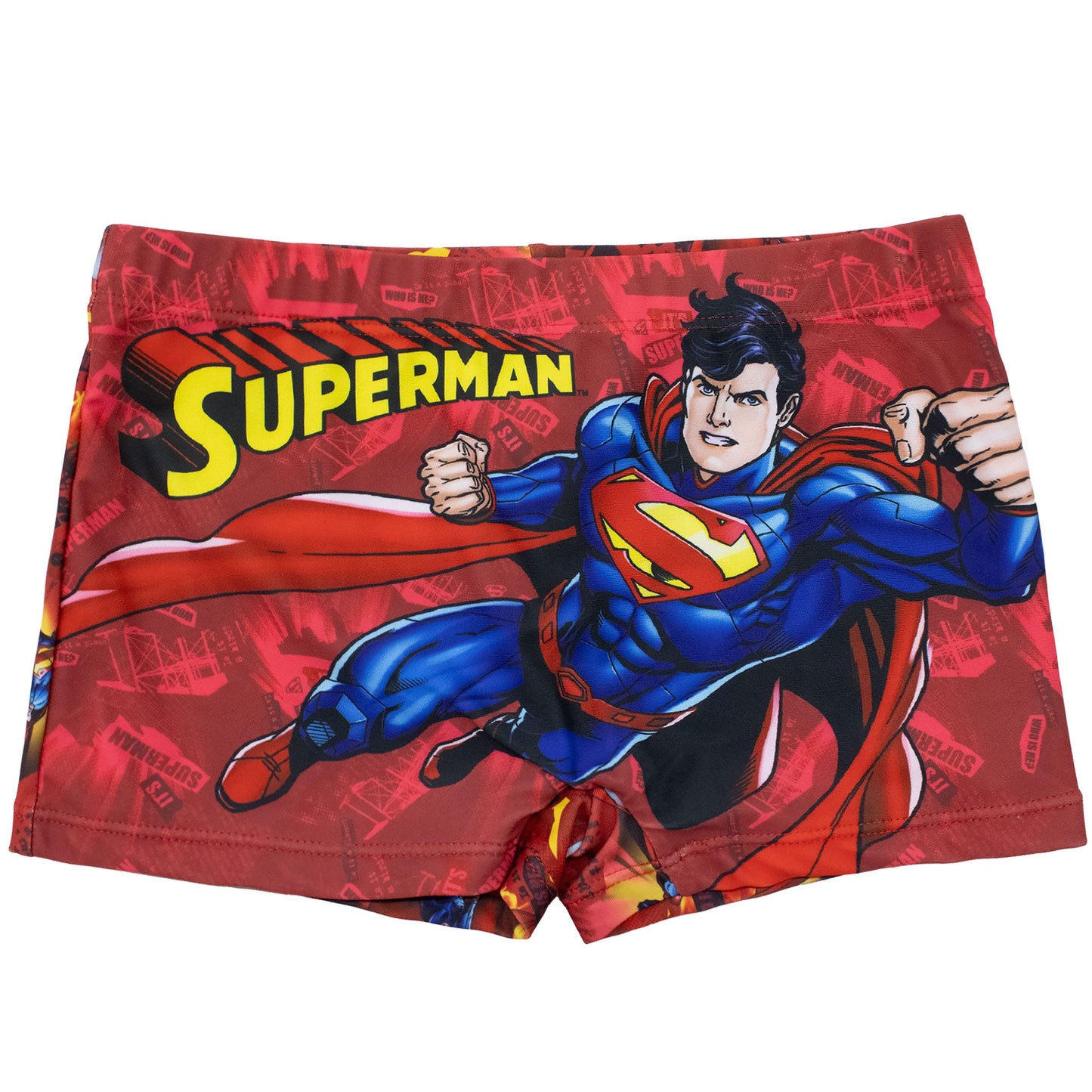 Costume bagno Superman bambino pantaloncino mare parigamba bimbo 7103
