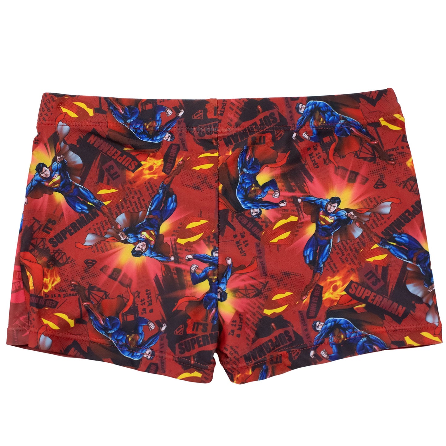Costume bagno Superman bambino pantaloncino mare parigamba bimbo 7103