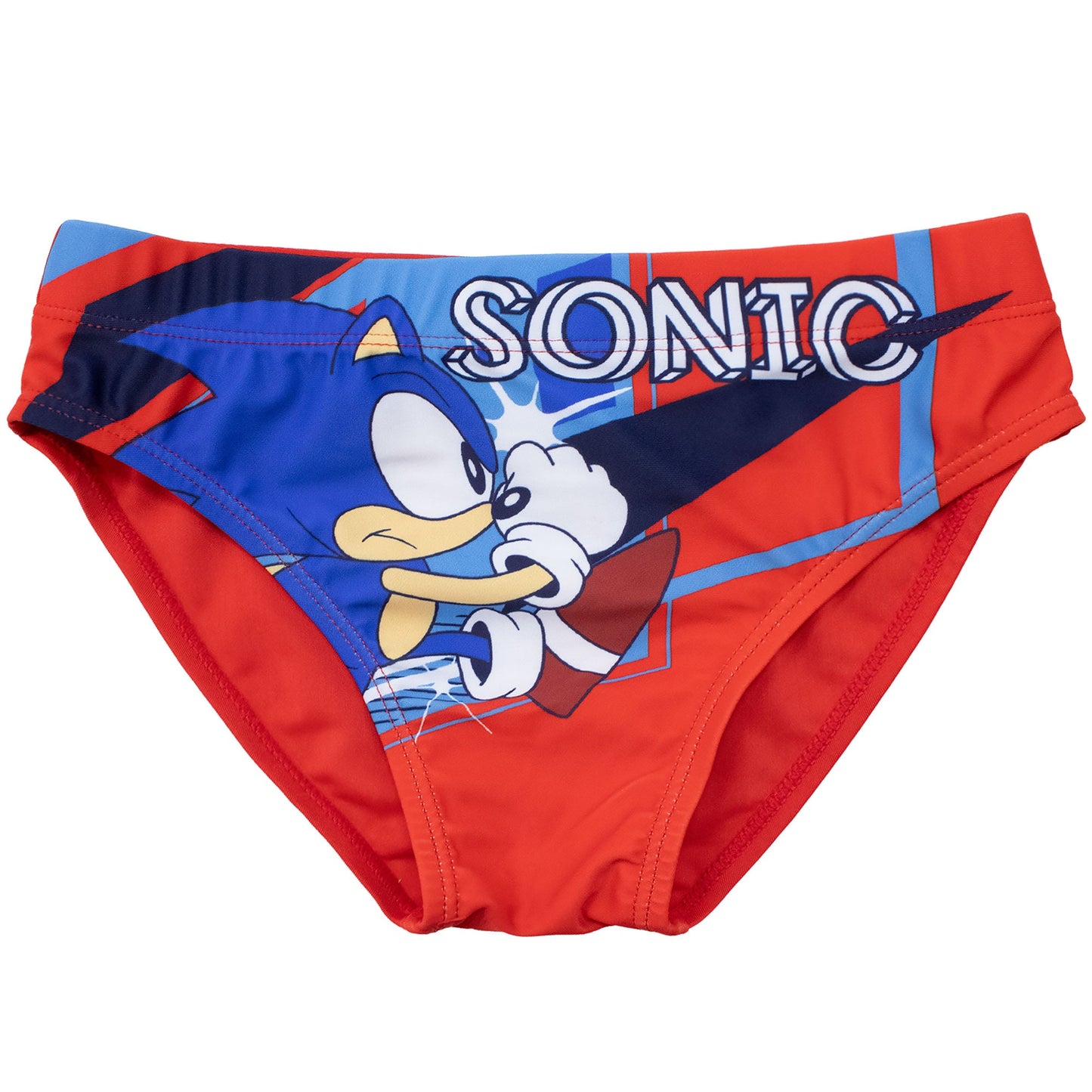 Costume da bagno Sonic The Hedgehog per bambino mutandina slip mare bimbo 7106