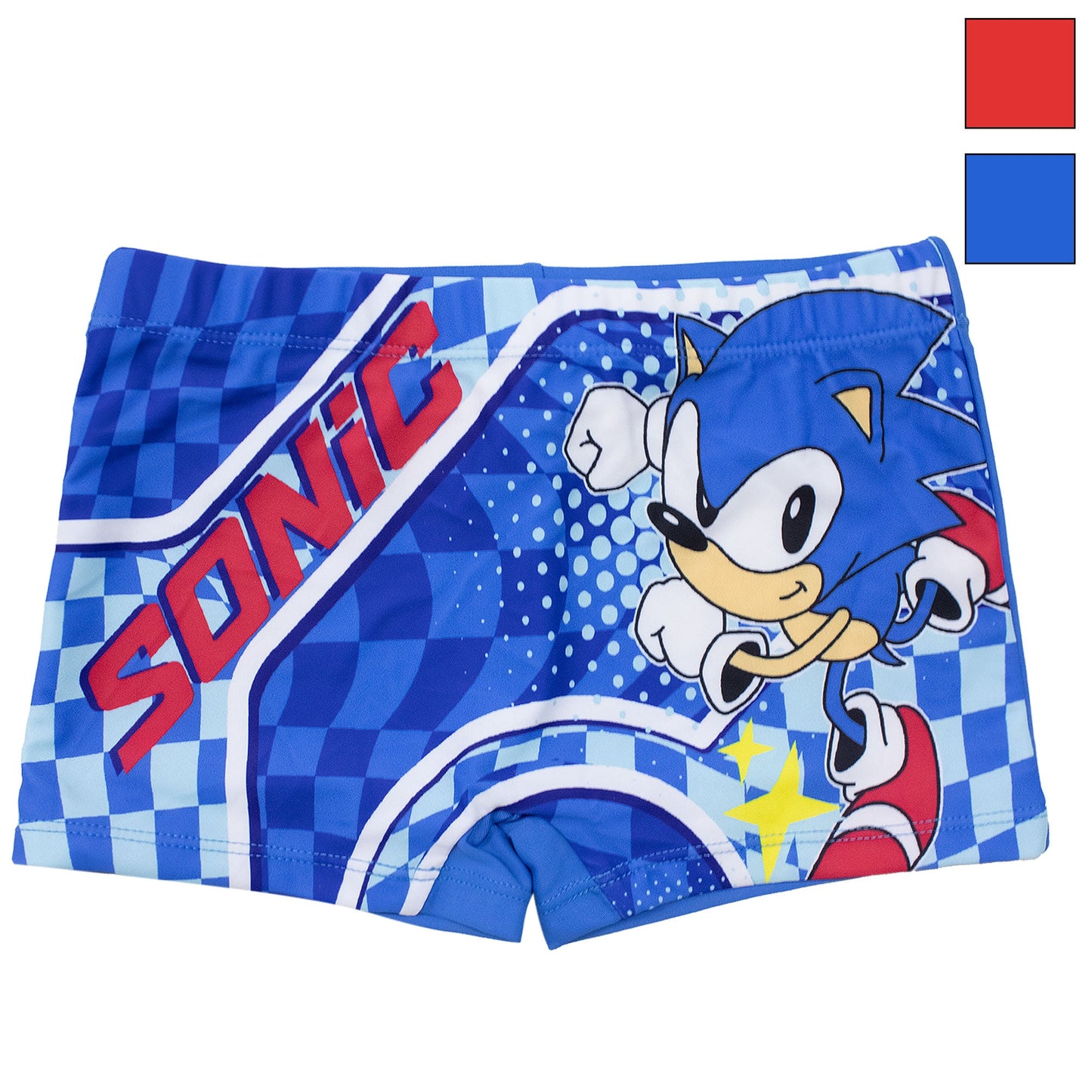 Costume da bagno Sonic The Hedgehog per bambino pantaloncino mare bimbo 7107
