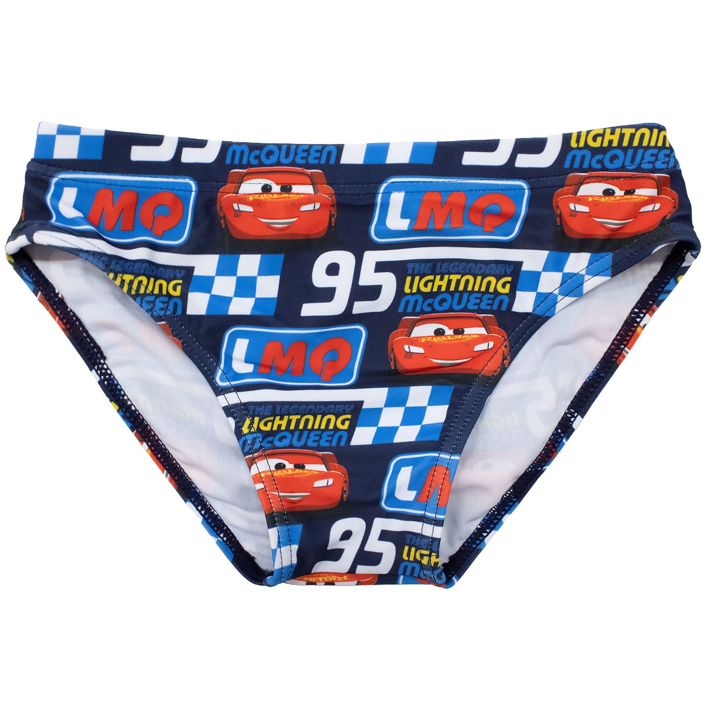 Costume bagno Disney Cars Saetta bambino slip mare mutandina bimbo 7110