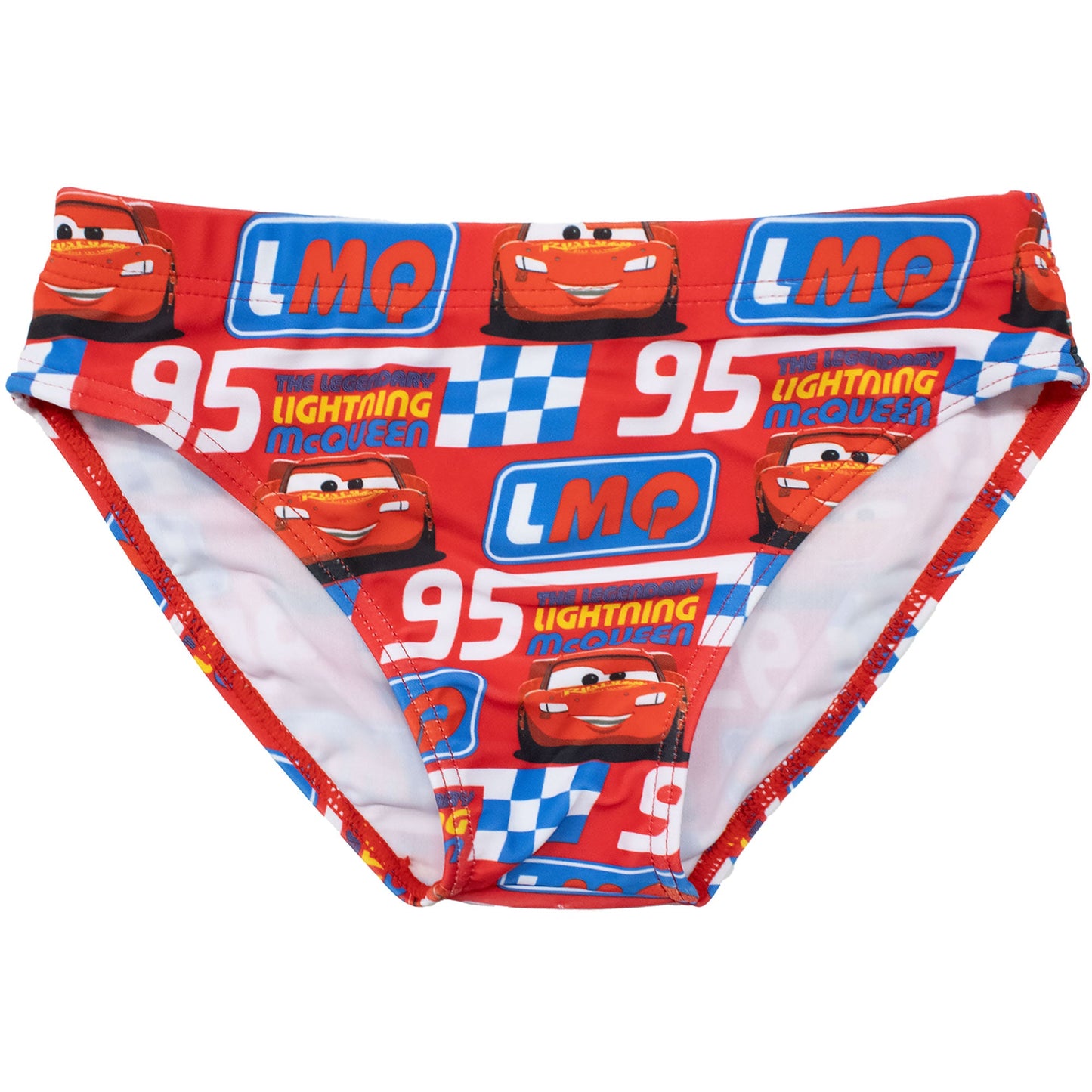 Costume bagno Disney Cars Saetta bambino slip mare mutandina bimbo 7110