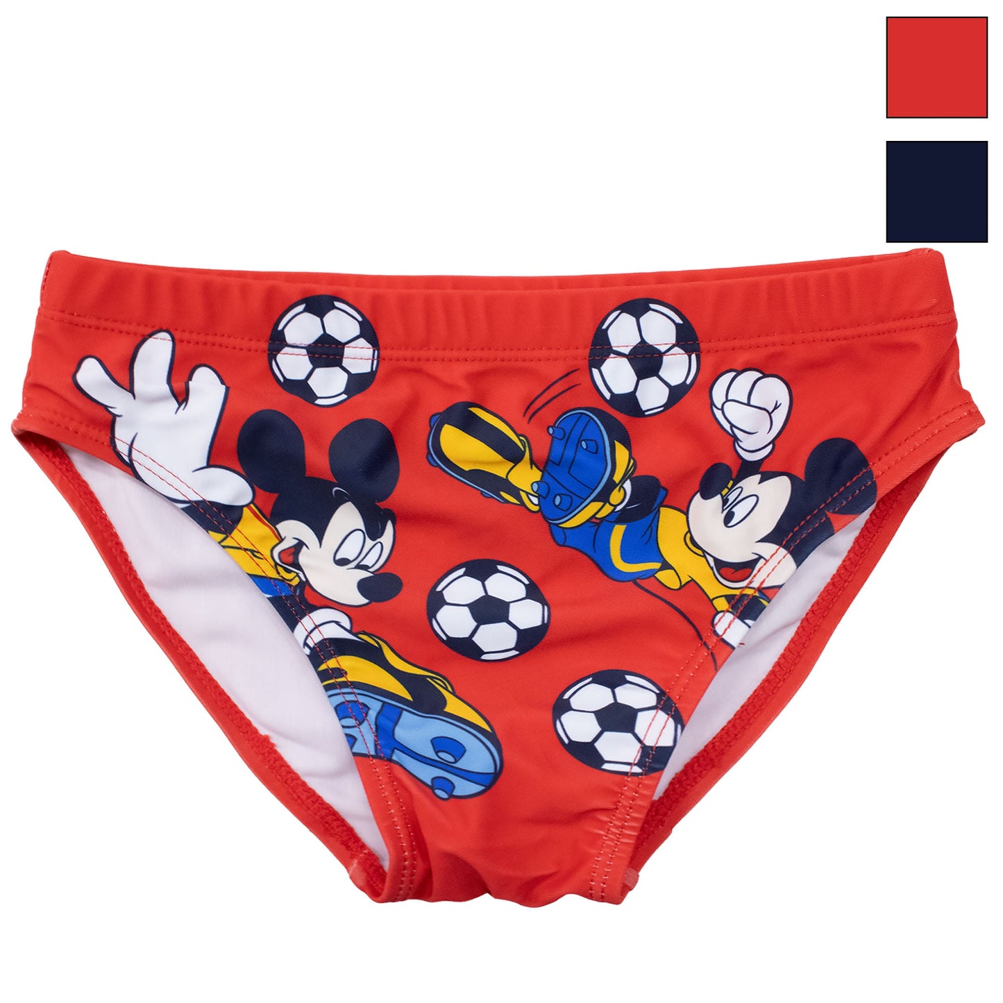 Costume da bagno Disney Mickey Mouse per bambino slip mare Topolino bimbo 7112