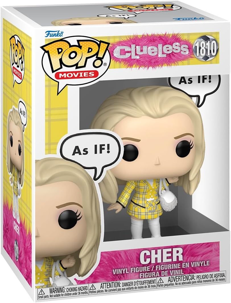 Funko Pop ! Movies - Clueless (1810) Cher (As If) Vinyl Figure 9cm