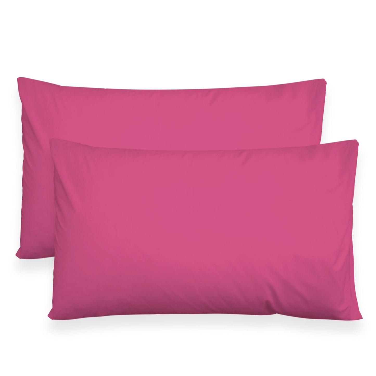 Coppia federe cuscini letto in cotone Copricuscini guanciale in tinta unita 7127