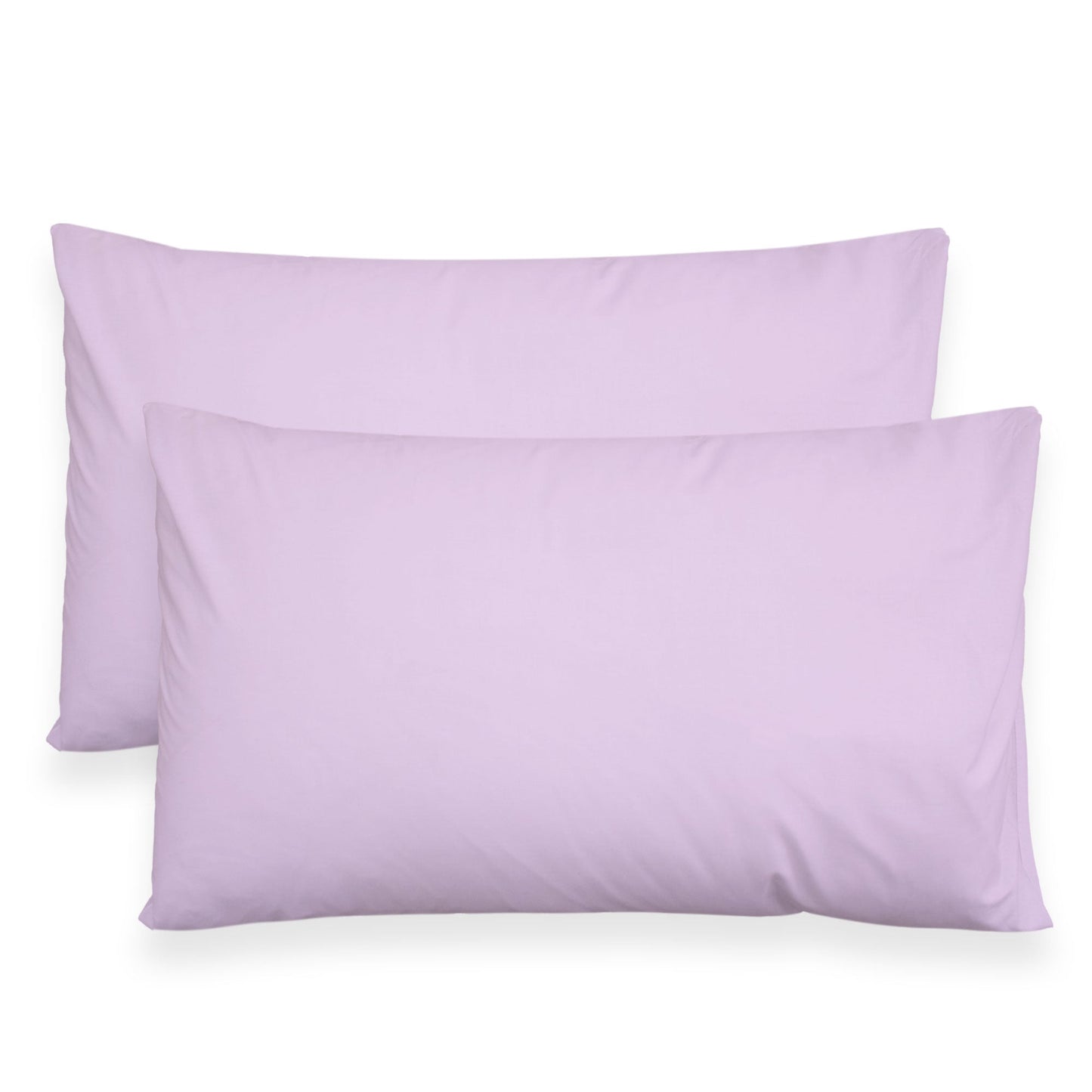 Coppia federe cuscini letto in cotone Copricuscini guanciale in tinta unita 7127