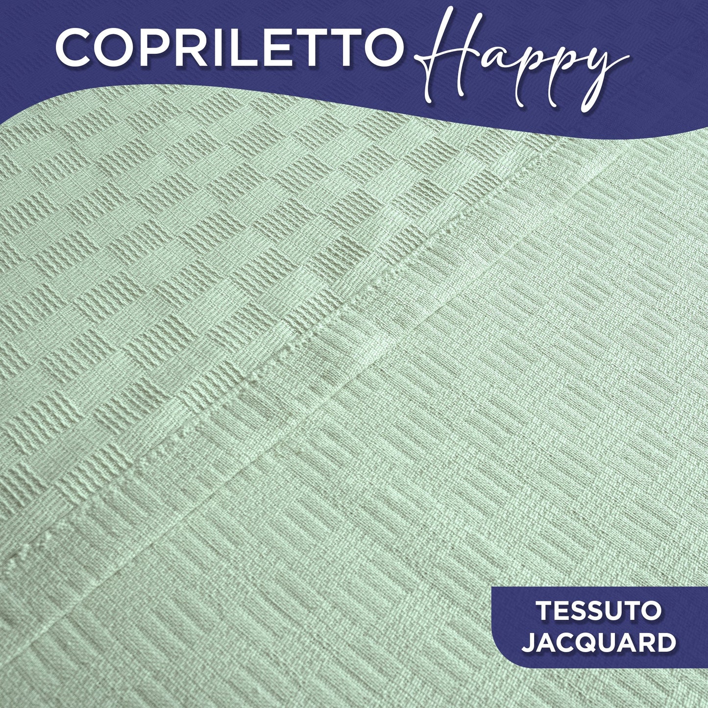 Copriletto in cotone piquet leggero primaverile estivo varie misure 7129