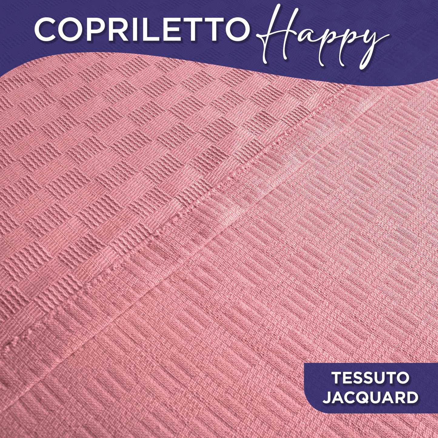 Copriletto in cotone piquet leggero primaverile estivo varie misure 7129