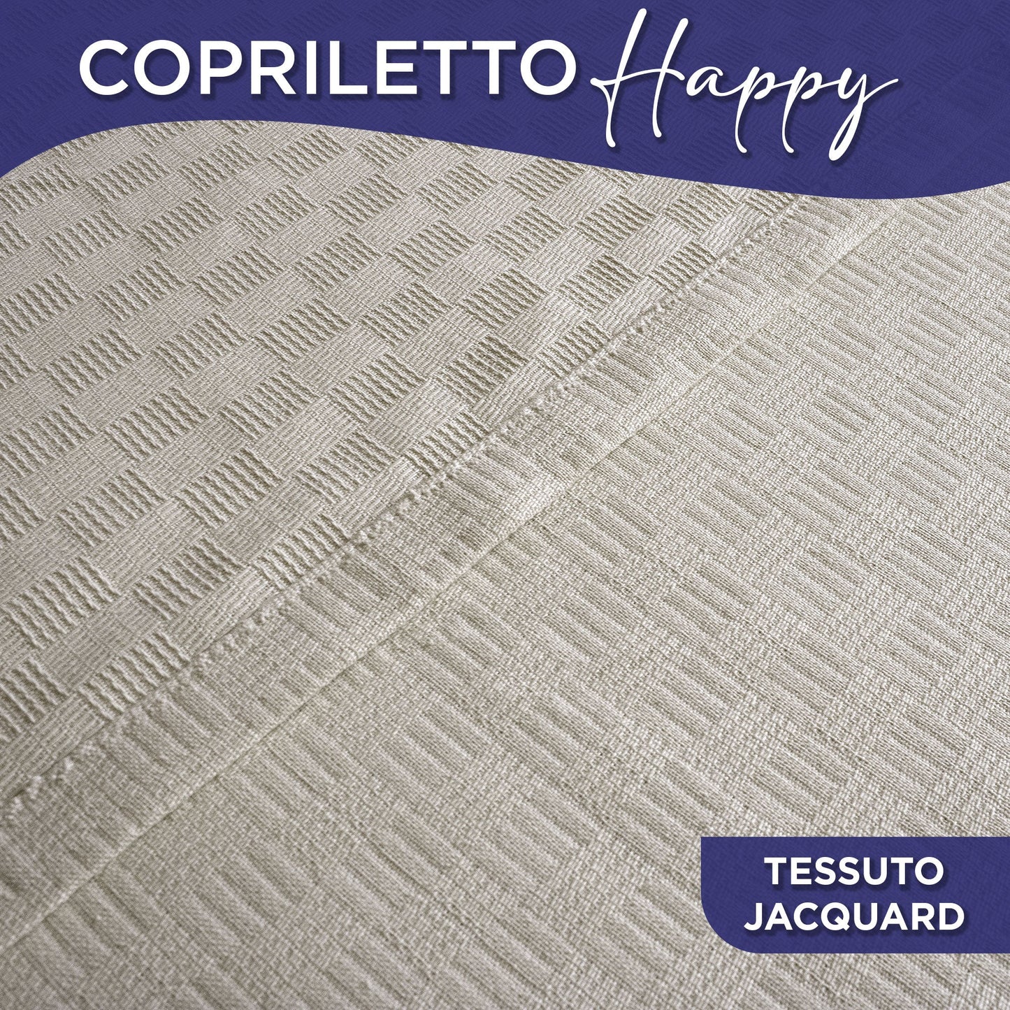 Copriletto in cotone piquet leggero primaverile estivo varie misure 7129