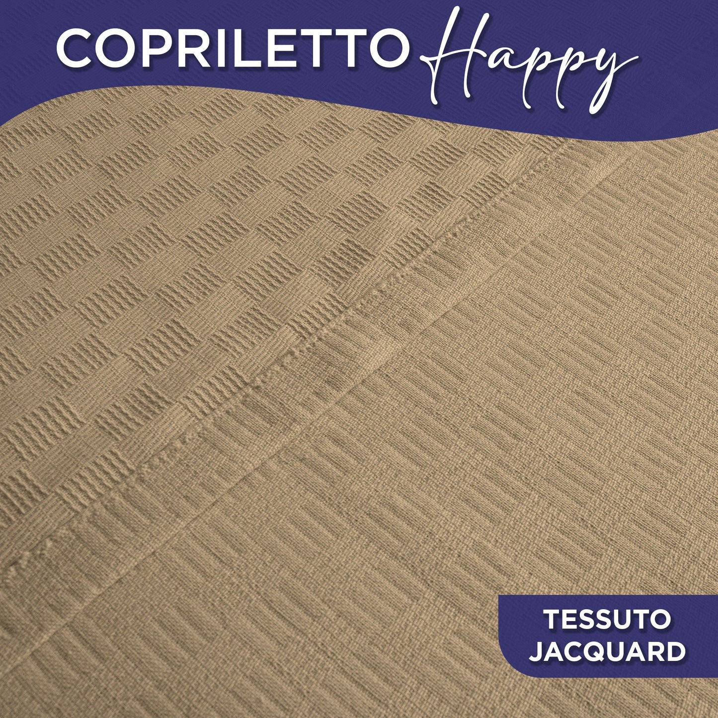 Copriletto in cotone piquet leggero primaverile estivo varie misure 7129