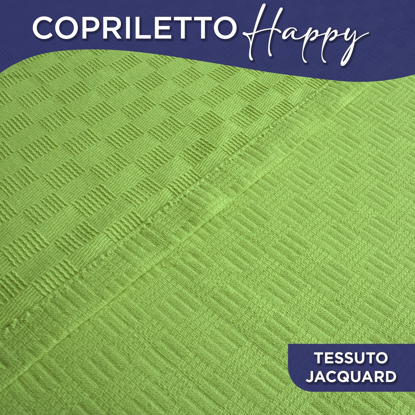 Copriletto in cotone piquet leggero primaverile estivo varie misure 7129