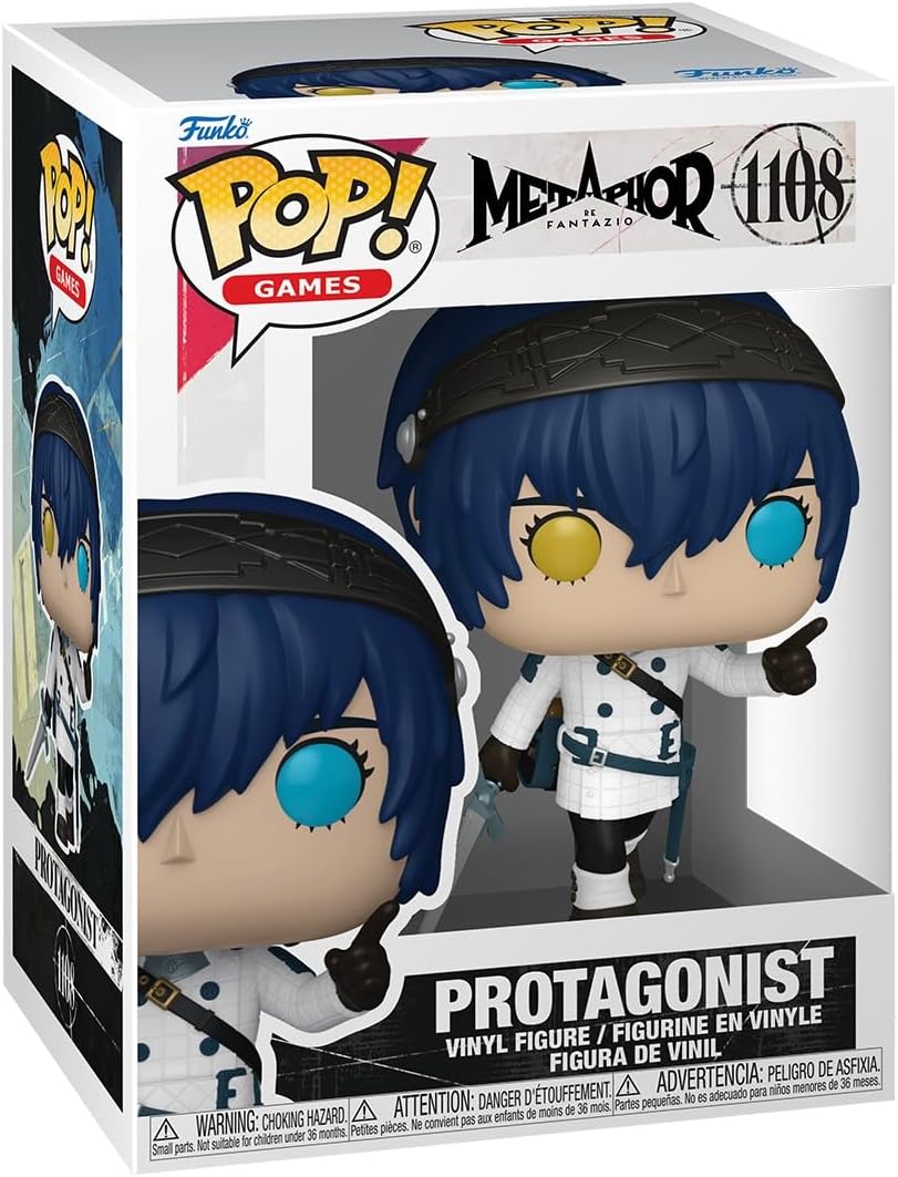 Funko Pop ! Games - Metaphor ReFantazio (1108) Protagonist Vinyl Figure 9cm