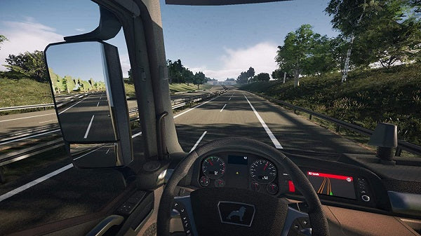 On The Road Truck Simulator PS4 Video Game PlayStation 4 Truck Simulator Italian